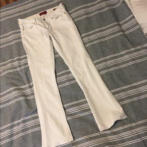 Lucky Brand White Bootleg Jeans Size 6-28